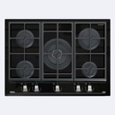 Cocina Empotrable Teka A Gas Cristal Negro 70Cm