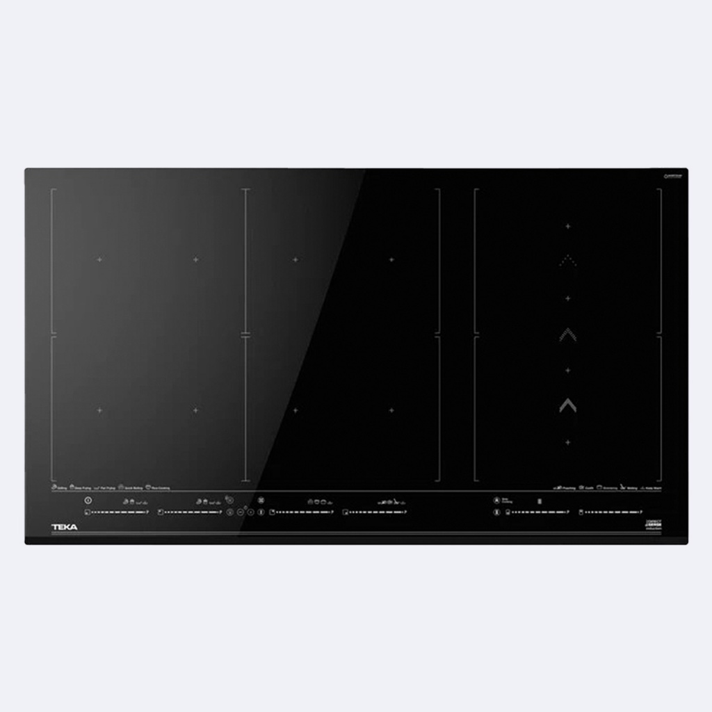Cocina Empotrable Teka De Inducción Cristal Negro 90Cm