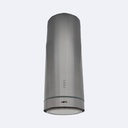 Campana Decorativa Tipo Isla Hove Tubular Gris (38)Cm