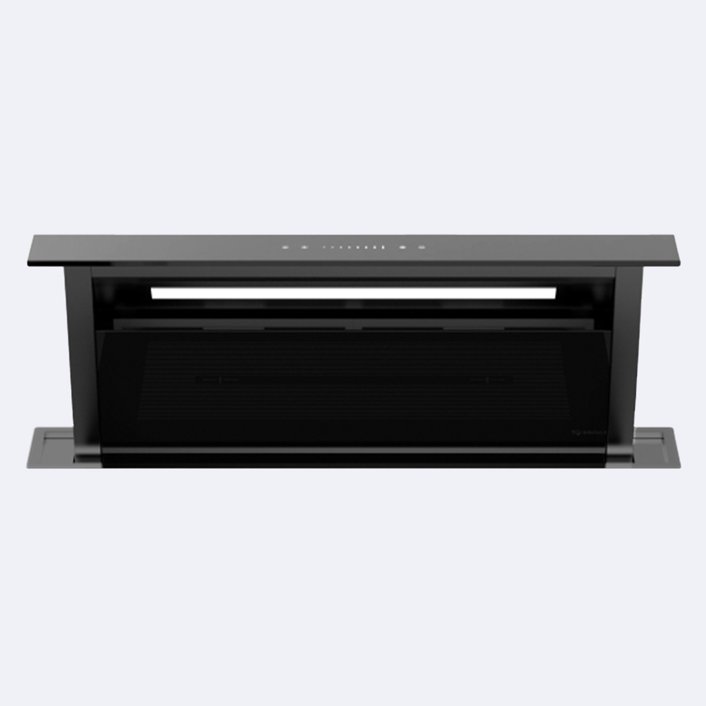 Campana Decorativa Mesón Oculto Hove  Negro (90)Cm