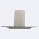 Campana Decorativa De Pared Hove  Acero Inox (90)Cm