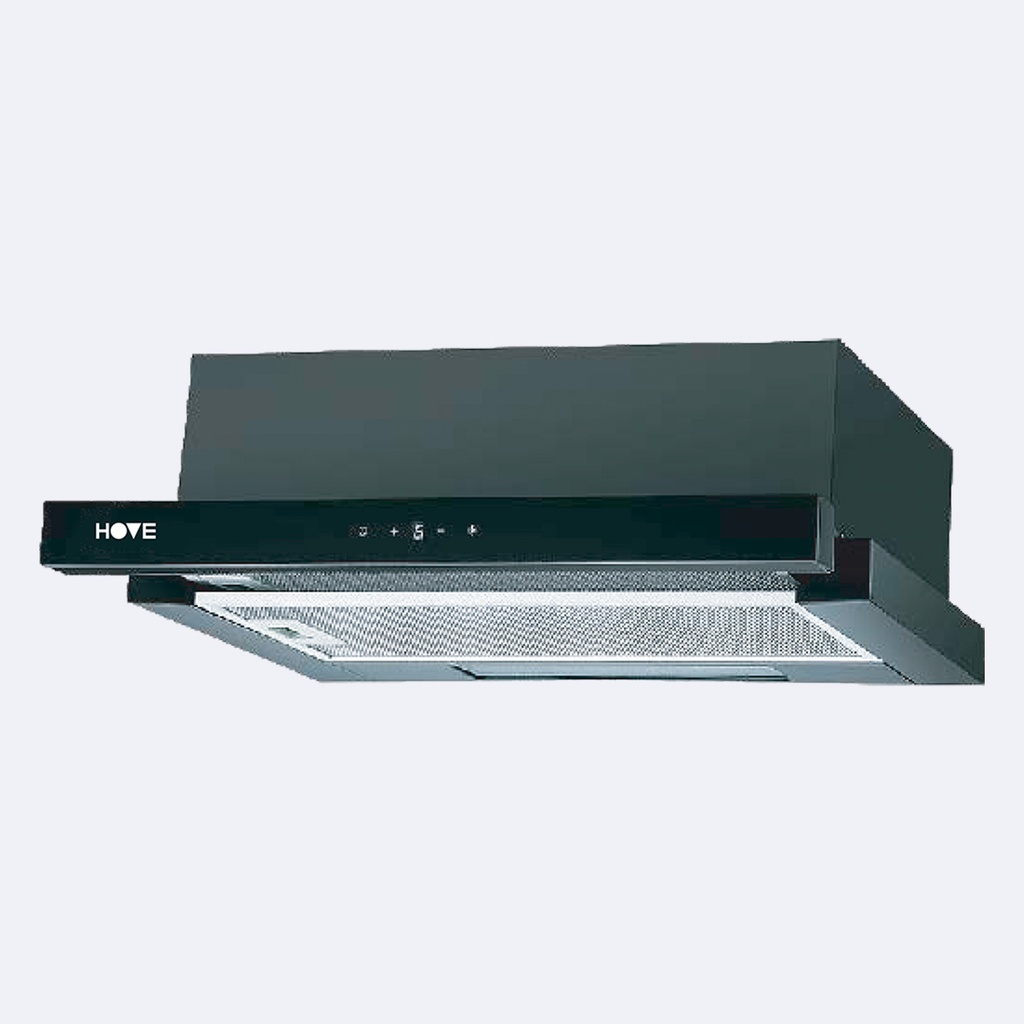 Campana Estándar Hove Oculta Extraible Negro (60)Cm