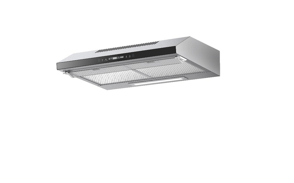 Campana Estándar Hove Cristal Frontal Negro (70)Cm