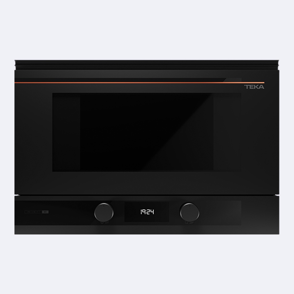 Microondas Teka Empotrable Vidrio  Negro 40X60Cm