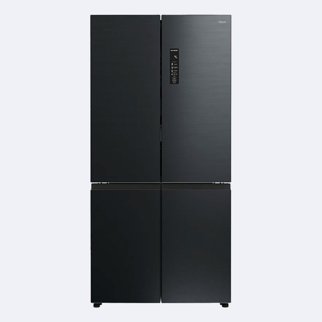 Refrigeradora Teka 4 Puertas Acero Inoxidable Color Grafito 190 X 90 Cm
