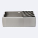 Fregadero Bajo Tope Hove  Acero Inox (76X53)Cm