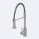Griferia Hove Monomando Eos Acero Inox (60)Cm
