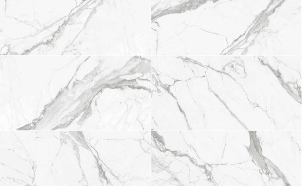 Porcelanato Marmolizado  Statuario   (120X270X0.9)Cm