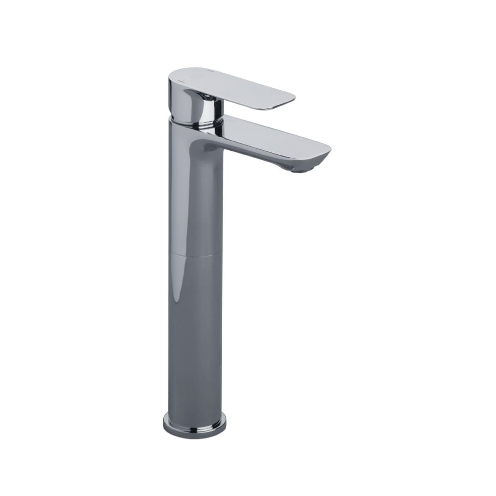 Llave Fv Alta Para Lavamanos  Modelo Coty Acabado Cromo