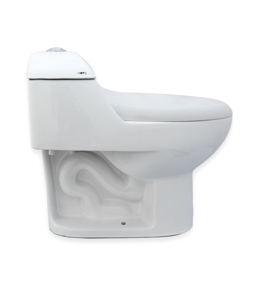 Inodoro Hove One Piece  Modelo Connor Ii  Blanco 67Cm X 38Cm X 64Cm