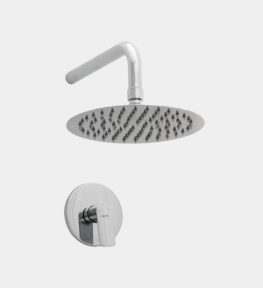 Mezcladora  Hove Monomando De Ducha  Modelo Creta Acabado Cromo