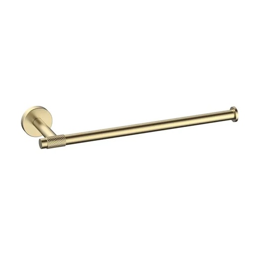 [CBCBAP.0429] Toallero Barra Hove  Modelo Sargis Acabado Dorado 33Cm X 10Cm X 1Cm