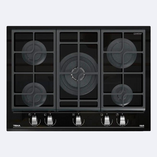 [ELCCGA.0023] Cocina Empotrable Teka A Gas Cristal Negro 70Cm