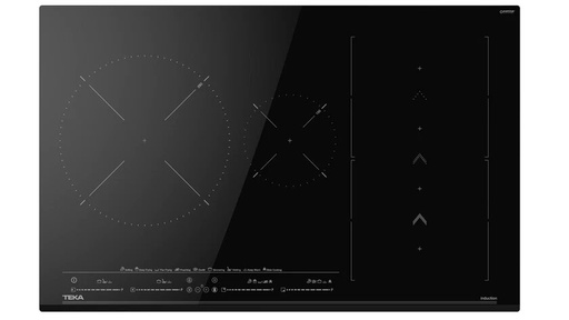 [ELCCIN.0067] "Cocina Empotrable Teka De Inducción Cristal Negro 80Cm ""Incluye Juego De Ollas"""