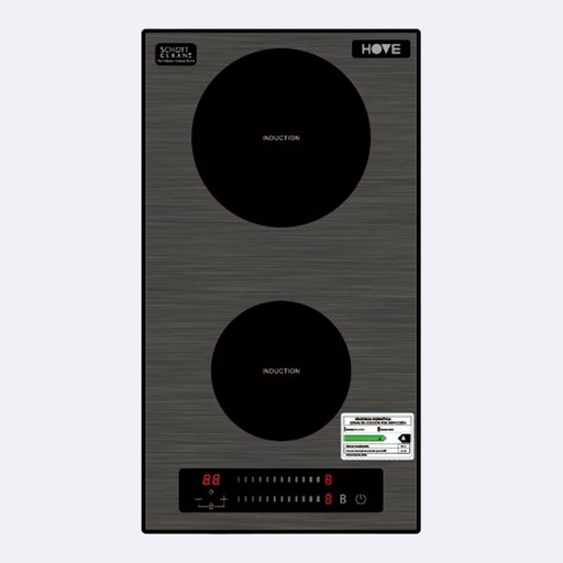 [ELCCIN.0069] Cocina Inducción Hove  Negro (28X52)Cm