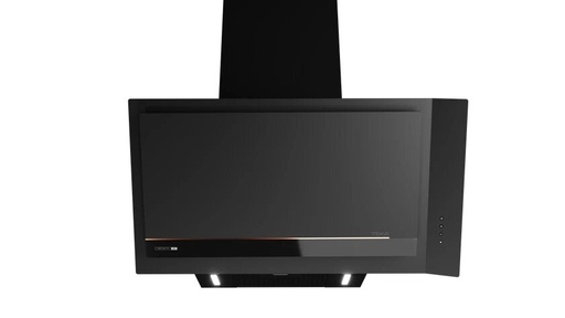 [ELCEDP.0087] Campana Decorativa De Pared Teka Dvi 98-G1 Eos Bm Negro (98X80)Cm