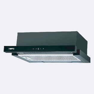 Campana Estándar Hove Oculta Extraible Negro (60)Cm