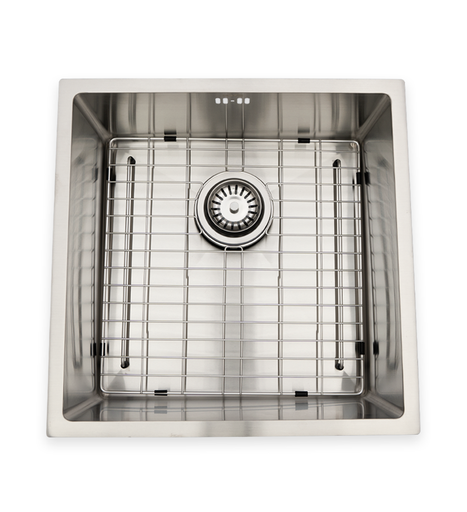 [FCFGBT.0065] Fregadero Bajo Tope Hove  Acero Inox (45X45)Cm