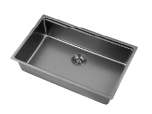 [FCFGBT.0072] Fregadero Bajo Tope Hove  Grafito (76X48)Cm