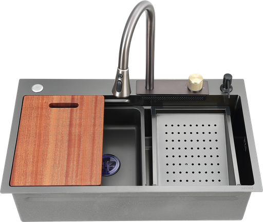 [FCFGSP.0030] Fregadero Sobre Poner Hove  Acero Inox (75X45)Cm