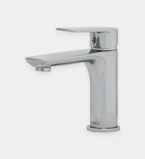 [BAGRML.0200] Mezcladora  Hove Monomando Baja Para Lavamanos  Modelo Creta Acabado Cromo