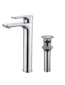 [BAGRML.0201] Mezcladora  Hove Monomando Alta Para Lavamanos  Modelo Creta Acabado Cromo
