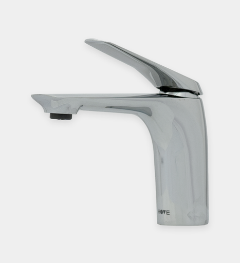 [BAGRML.0209] Mezcladora  Hove Monomando Baja Para Lavamanos  Modelo Leros Acabado Cromo