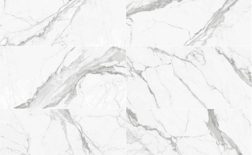 [PRPLMR.0486] Porcelanato Marmolizado  Statuario   (120X270X0.9)Cm