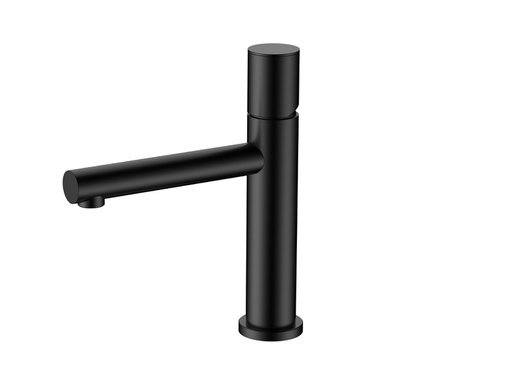 [BAGRML.0271] Mezcladora  Hove Monomando Baja Para Lavamanos  Modelo Sargis Acabado Negro Mate