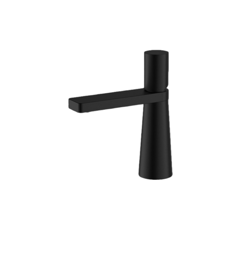 [BAGRML.0277] Mezcladora  Hove Monomando Baja Para Lavamanos  Modelo Vanolu Acabado Negro Mate