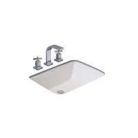 [BALMBM.0001] Lavamanos Bajo Mesón Fv Rectangular  Modelo Alba Blanco 38Cm X 46Cm X 19Cm