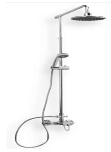 [BAGRMD.0114] Mezcladora  Fv Monomando De Ducha  Modelo Arizona Acabado Cromo