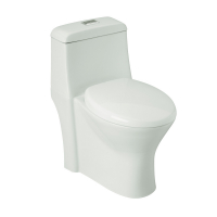 [BASRIN.0025] Inodoro Fv One Piece  Modelo Mestre  Blanco 62Cm X 38Cm X 70Cm