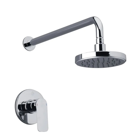 [BAGRMD.0171] Mezcladora  Fv Monomando De Ducha  Modelo Coty Acabado Cromo