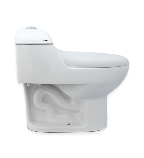 [BASRIN.0179] Inodoro Hove One Piece  Modelo Connor Ii  Blanco 67Cm X 38Cm X 64Cm